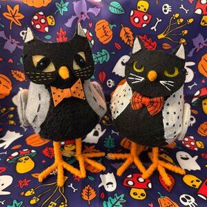 Halloween Target Birds Pair 🎃 Cat Costumes!
